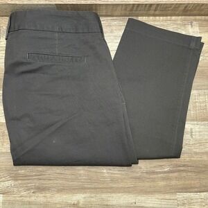 Apuntob a.b Womens EU 42 US L Made in Italy Stretch Cotton Slim Trousers Olive